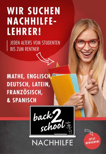 Nachhilfeschule aktuelle Stellenangebote offene Stellen