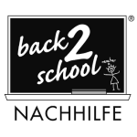 Nachhilfe back2school Logo transparent