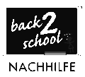 Nachhilfe back2school Logo transparent
